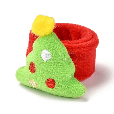 Christmas Slap Bracelets X1-BJEW-B012-01-1