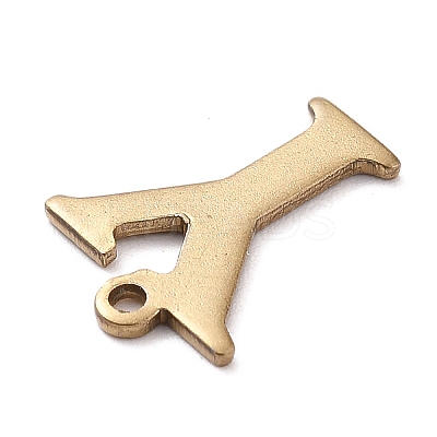 PVD Vacuum Plating 304 Stainless Steel Charms STAS-H112-Y-AB-1