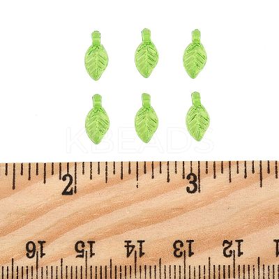 600Pcs Transparent Acrylic Charms MACR-FS0002-21-1