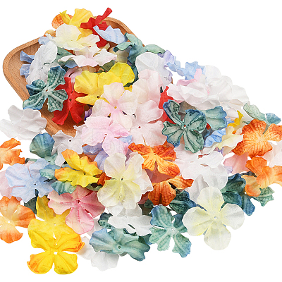 100Pcs Cloth Flower Ornament Accessories FIND-SP0004-83-1