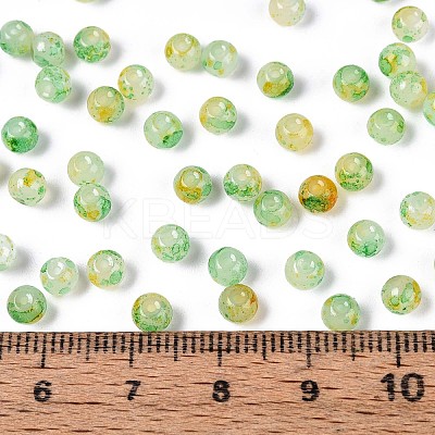 Baking Paint Glass Beads DGLA-T005-01A-06-1