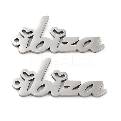 Non-Tarnish 201 Stainless Steel Pendants STAS-A090-28D-P-1