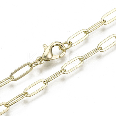 Brass Paperclip Chains MAK-S072-11B-14KC-1