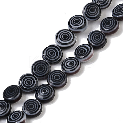 Handmade Lampwork Beads Strands LK-R004-51A-1