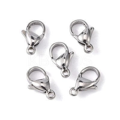 Tarnish Resistant 304 Stainless Steel Lobster Claw Clasps LS-X-STAS-M262-01-12mm-1