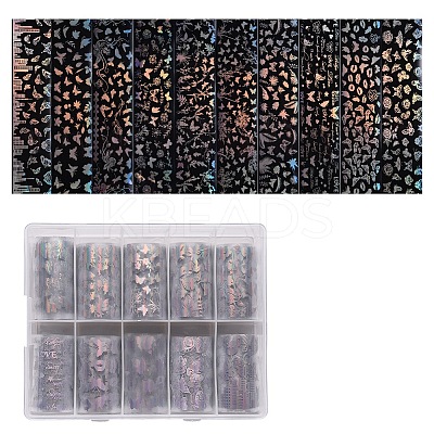 Shiny Laser Nail Art Transfer Stickers MRMJ-T063-446-1