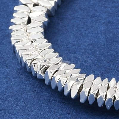 Electroplated Synthetic Non-Magnetic Hematite Beads Strands G-U003-02-1