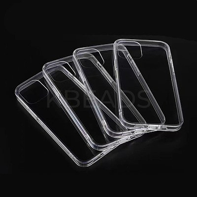 Transparent DIY Blank Silicone Smartphone Case X-MOBA-PW0002-05D-1