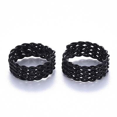 Electrophoresis Iron Twisted Hair Coil Dreadlock Beads IFIN-S696-111-1