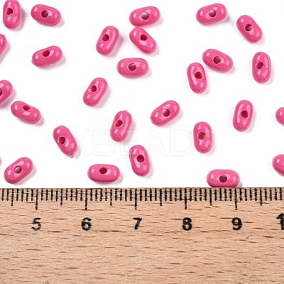 Opaque Acrylic Beads MACR-T048-02L-1