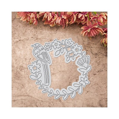 Carbon Steel Cutting Dies Stencils DIY-WH0170-065-1