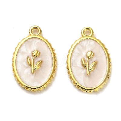 Alloy Enamel Pendants ENAM-R145-05G-1
