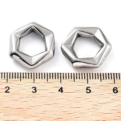 Non-Tarnish 201 Stainless Steel Beads STAS-Z057-22P-1