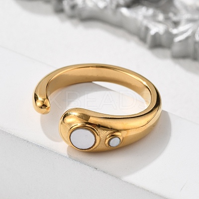 304 Stainless Steel Cuff Rings RJEW-Q011-04G-B-1