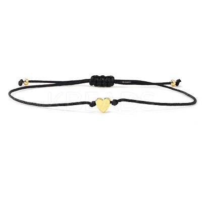 Valentine's Adjustable Braided Polyester Cord Bracelets GM2838-6-1