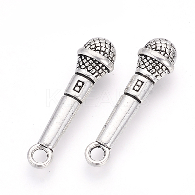 Tibetan Style Alloy Pendants X-TIBE-S309-86AS-RS-1