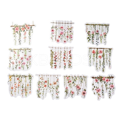 Scrapbooking Waterproof Sticker PET Decorative Stickers DIY-M076-04B-1