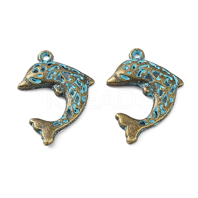 Alloy Pendant PALLOY-K016-01I-AB-1