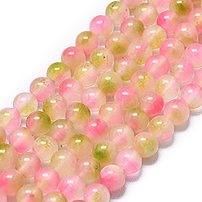 Natural Malaysia Jade Beads Strands G-L645-C01-4mm-26-1