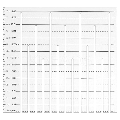 Acrylic Blanket Template Kit TOOL-WH0155-193-1