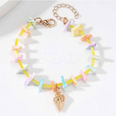 Bohemian Shell Bead Bracelets EM2615-7-1