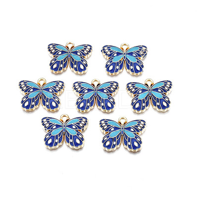 Alloy Enamel Pendants ENAM-N055-105C-1