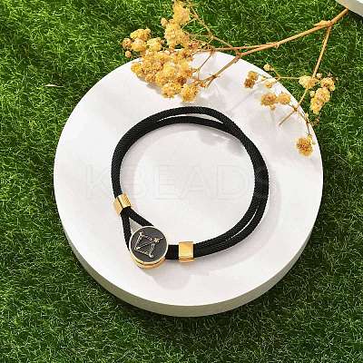 Constellation Nylon Cords Multi-strand Bracelets BJEW-U016-01A-07-1