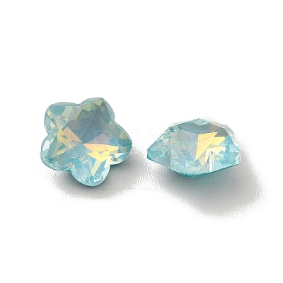 Mocha Style K9 Glass Rhinestone Cabochons RGLA-G017-02B-1