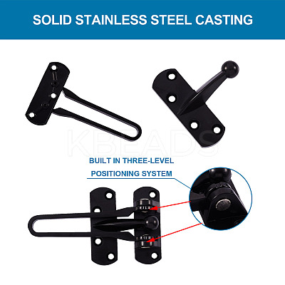 Zinc Alloy Swing Bar Door Lock LS-SW-TAC0002-01E-1