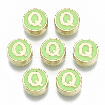 Alloy Enamel Beads X-ENAM-S122-028Q-NR-1