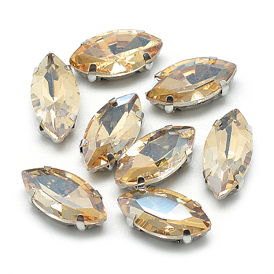 Sew on Rhinestone RGLA-T034-5x10mm-09-1