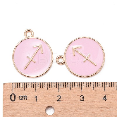Alloy Enamel Pendants LS-ENAM-S124-01A-09F-1