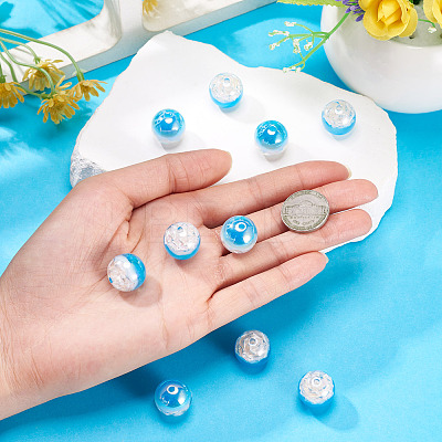 10Pcs Resin Beads PACR-TA0001-33A-1