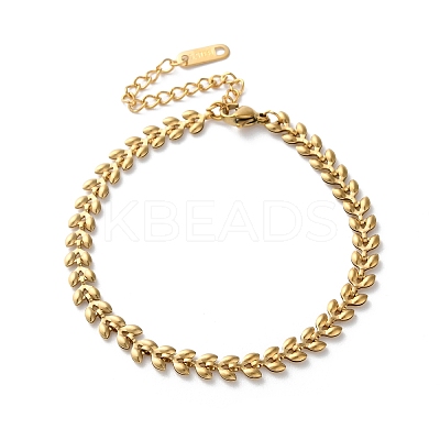 316 Surgical Stainless Steel Chain Bracelets LS-BJEW-P349-03B-G-1