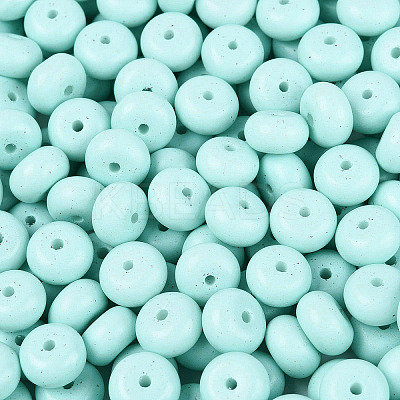 Opaque Baking Paint Glass Seed Beads SEED-N008-03A-07-1