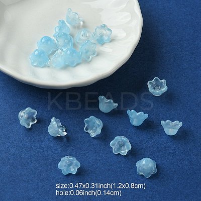 Glass Beads GLAA-YW0003-37G-1