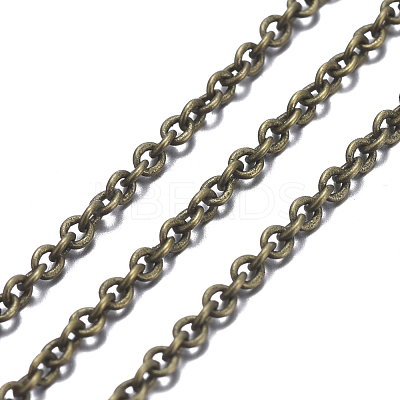Brass Cable Chains X-CHC-034Y-AB-NF-1