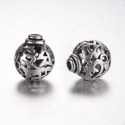Tibetan Style Alloy 3-Hole Guru Beads LS-X-PALLOY-YC45776-AS-1