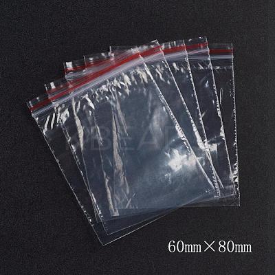 Plastic Resealable Packaging Bags OPP-G001-E-6x8cm-1