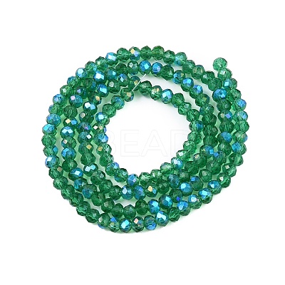 Electroplate Glass Beads Strands LS-EGLA-A044-T2mm-L18-1