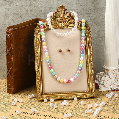 1Pc TPR Covered with Velvet Necklace Display Photo Frames NDIS-SP0001-04B-1