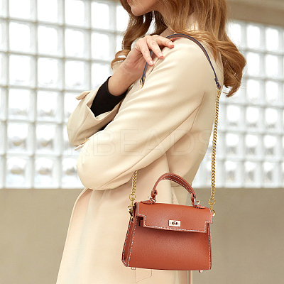 PU Leather Bag Handles PURS-WH0005-64G-1