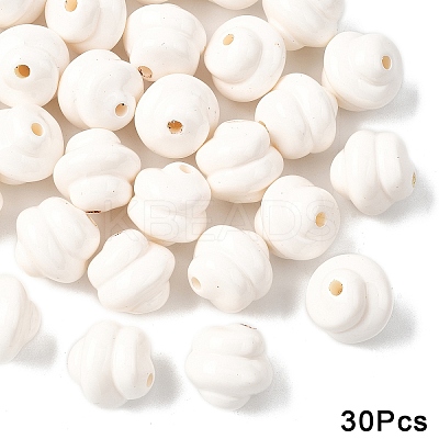 30Pcs Opaque Acrylic Beads OACR-YW0003-87A-1