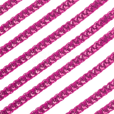 Metallic Braided Lace Trim OCOR-WH20020-24H-1