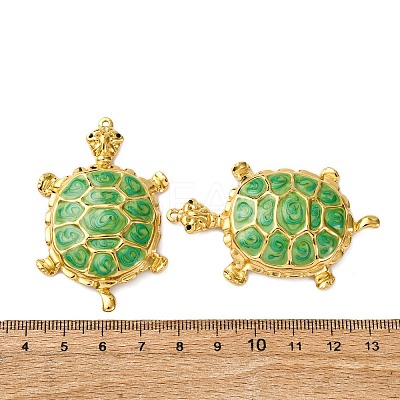304 Stainless Steel Enamel Big Pendants X-STAS-L299-24G-04-1