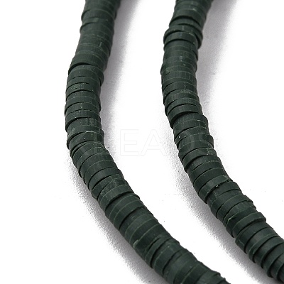 Handmade Polymer Clay Beads Strands LS-CLAY-R089-4mm-Q081-1