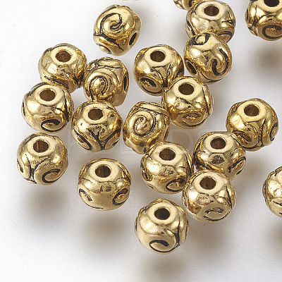 Tibetan Style Alloy Beads LS-GLF5012Y-NF-1