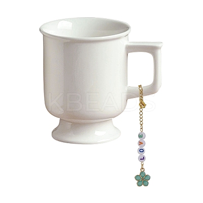 LOVE Acrylic Cup Charms HJEW-JM01837-1