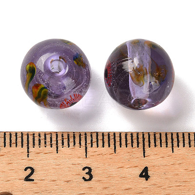 Handmade Transparent Lampwork Beads LAMP-C016-04A-02-1