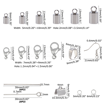 DIY 304 Stainless Steel Finding Kits DIY-UN0002-03P-1